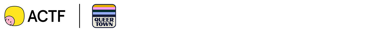 Actf Queer Town Logo Footer V2